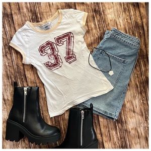 Abercrombie & Fitch sheer tee